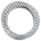Arame farpado concertina helicoidal aço galvanizado 100 m