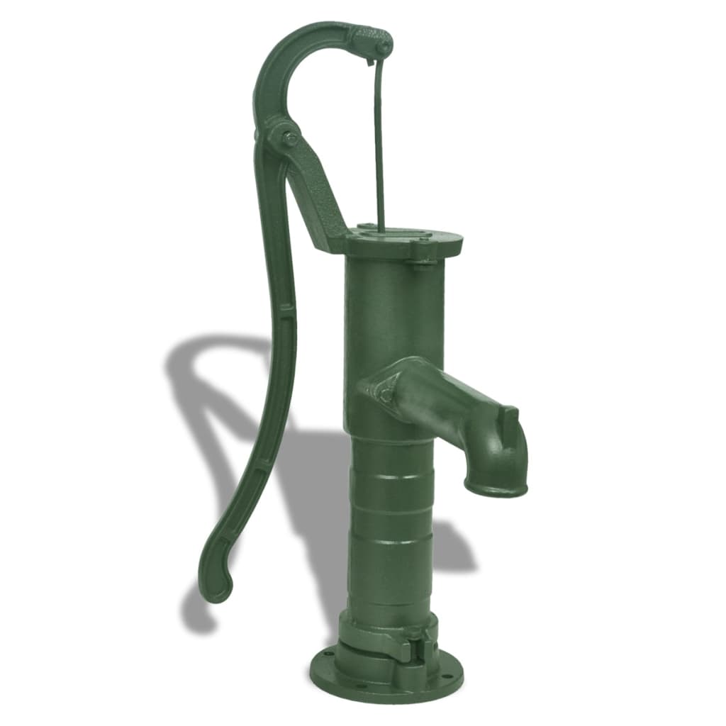 Bomba de agua de jardín con soporte hierro fundido