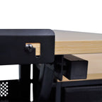 Escritorio inclinable con tablero de dibujo y taburete mesa de dibujo
