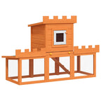 Casa grande de animales jaula conejera de madera