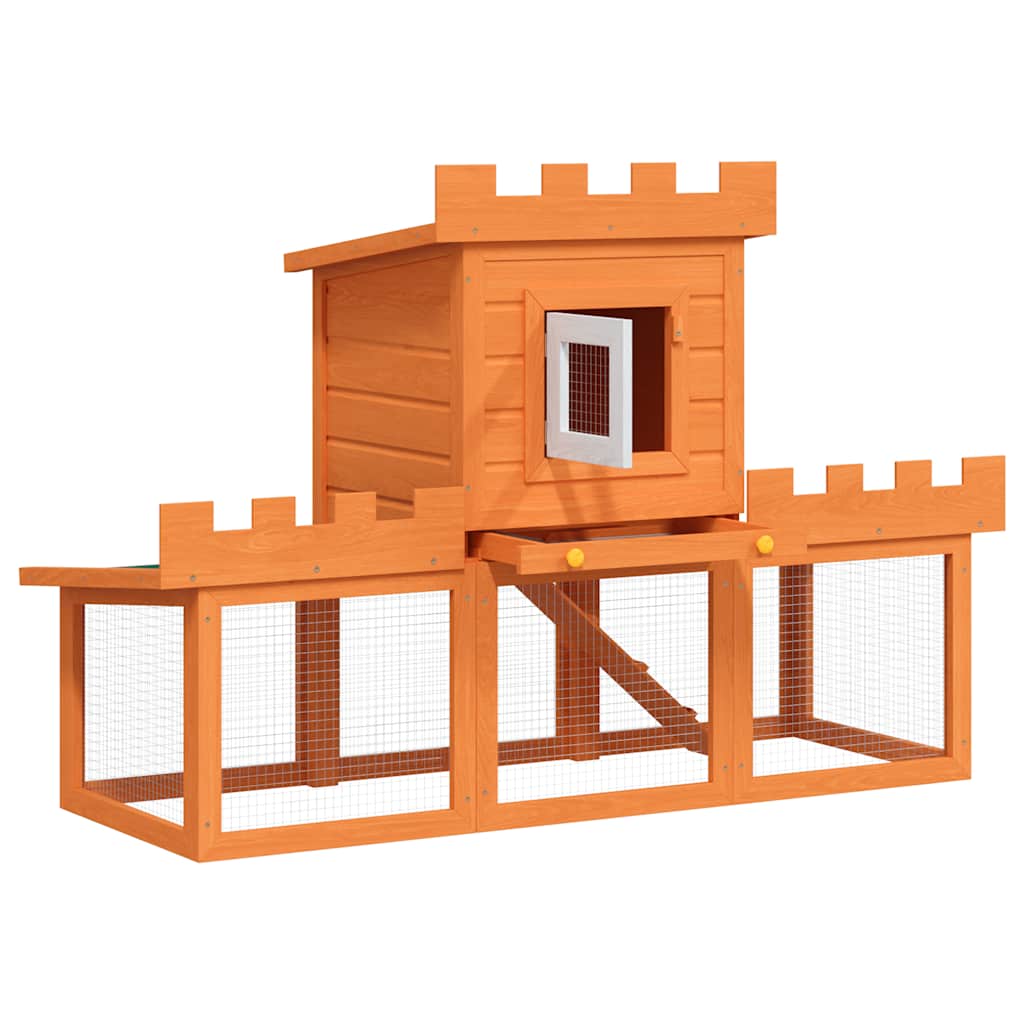 Casa grande de animales jaula conejera de madera