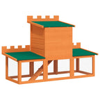 Casa grande de animales jaula conejera de madera