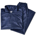 Chubasquero impermeable pantalón sudadera hombre azul marino L