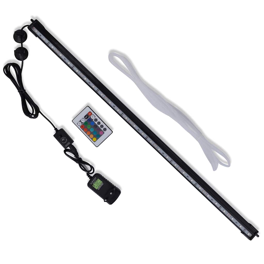 Lámpara de burbujas de acuario RGB 107 cm