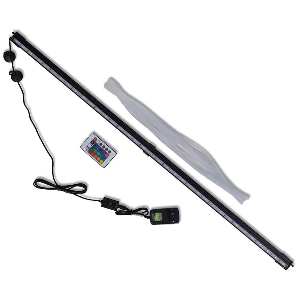 Lámpara de burbujas de acuario RGB 107 cm