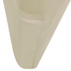 Set de 6 Fundas ajustadas para sillas, color crema