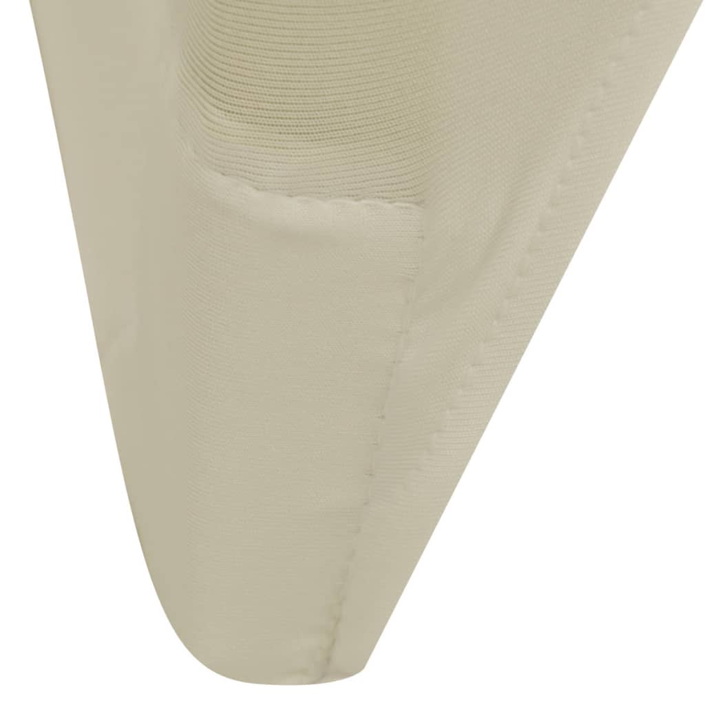 Set de 6 Fundas ajustadas para sillas, color crema