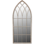 Espejo de jardín arco gótico uso interior y exterior 50x115 cm