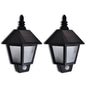 Candeeiro de parede solar com sensor de movimento