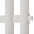 Borde divisor de césped blanco 17 piezas / 10 m