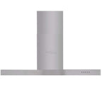 Campana extractora plana acero inoxidable 900 mm