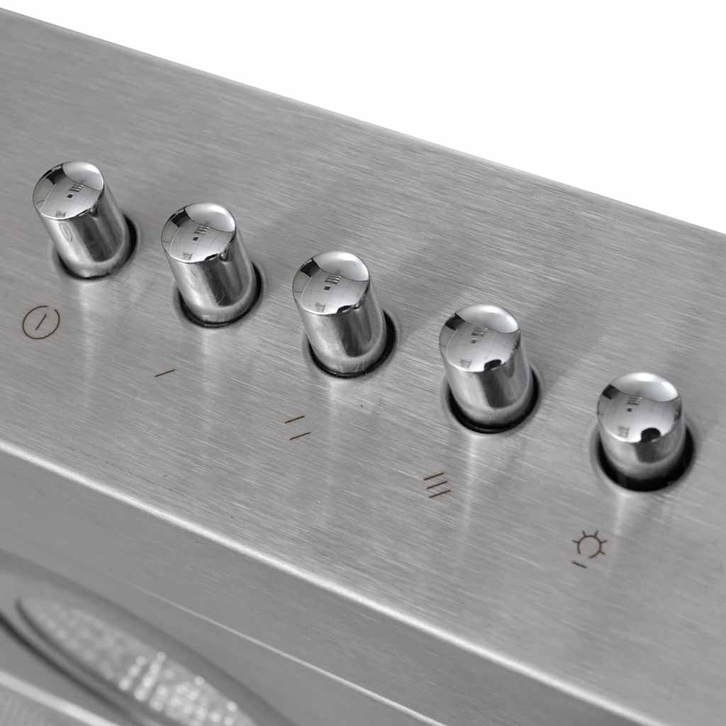 Campana extractora plana acero inoxidable 900 mm