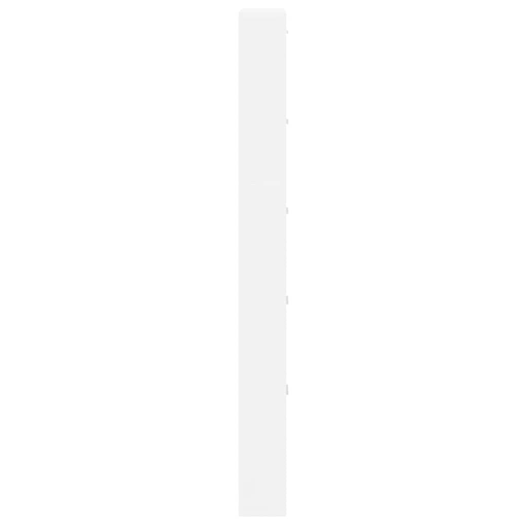 Zapatero blanco con 5 compartimentos