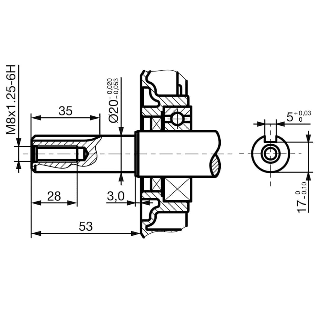 Motor de gasolina negro de 6,5 HP y 4,8 kW