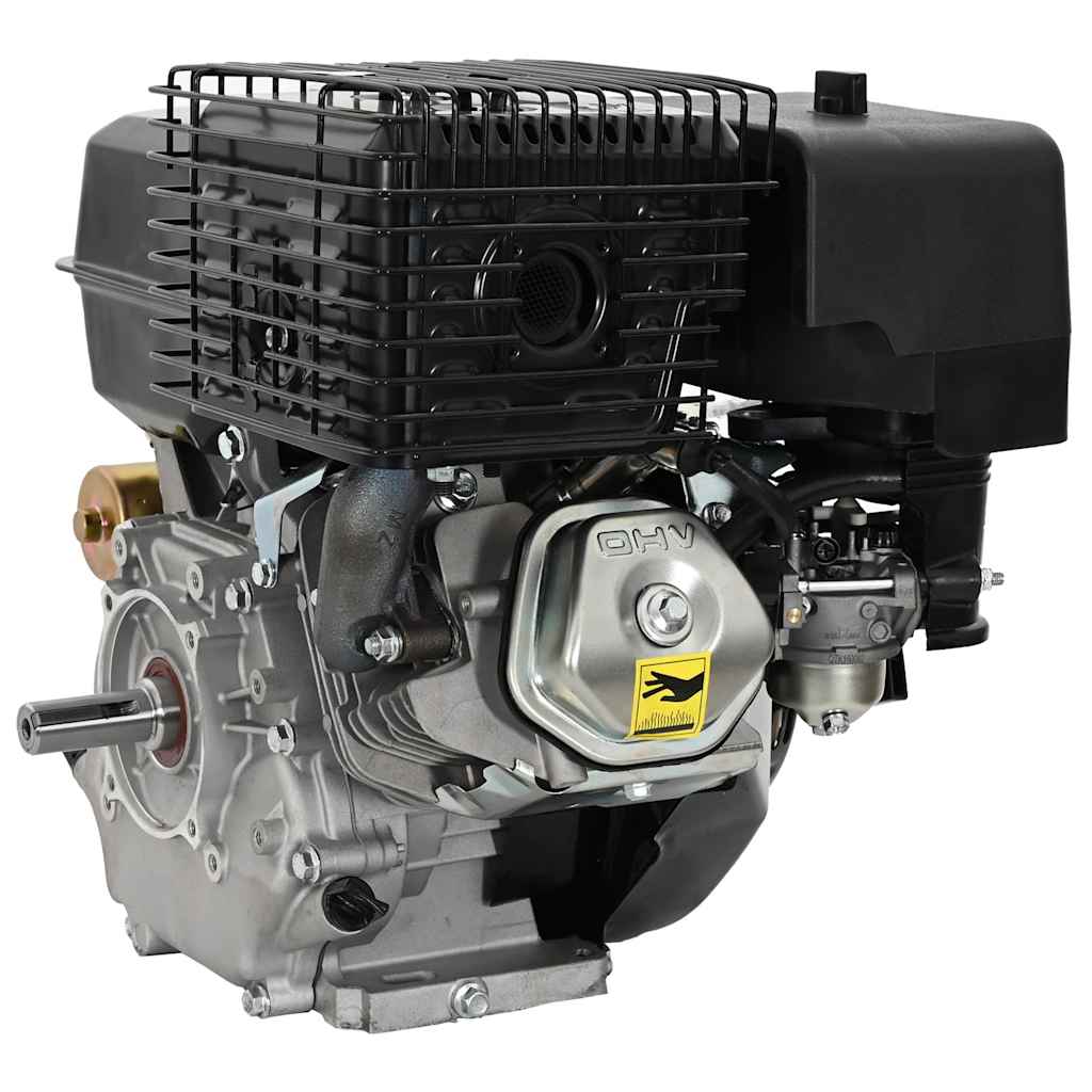 Motor de gasolina 15 HP 11 kW negro
