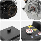 Motor de gasolina 15 HP 11 kW negro