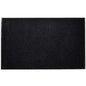 Felpudo gris 90 x 150 cm PVC