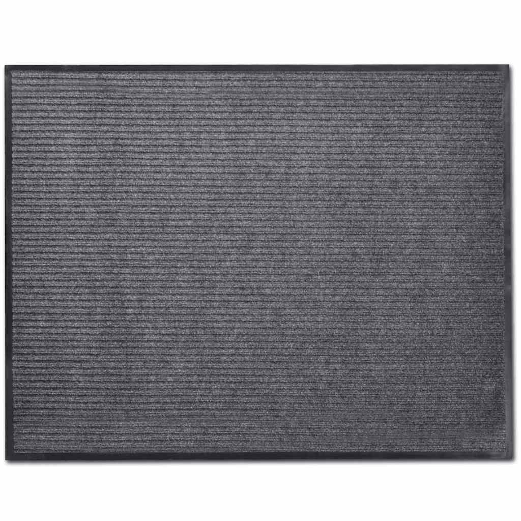 Felpudo gris 117x220 cm PVC
