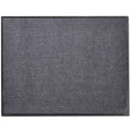 Felpudo gris 90 x 150 cm PVC