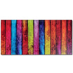Mesa de centro con superficie con estampado de arco iris