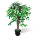 Planta artificial árbol ficus con macetero 90 cm