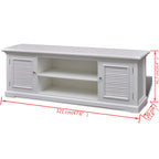 Mueble para TV de madera blanco