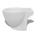 Juego de váter WC y bidé de cerámica blanco
