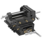 Tornillo de banco manual carro transversal 127 mm
