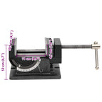 Tornillo de banco inclinable manual 110 mm