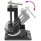 Tornillo de banco inclinable manual 110 mm