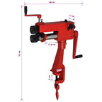 Máquina manual para doblar tubos