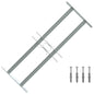 Grelha de segurança ajustável para janela com 2 barras 1000-1500 mm
