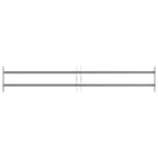 Reja de seguridad ajustable ventana con 2 barras 1000-1500 mm