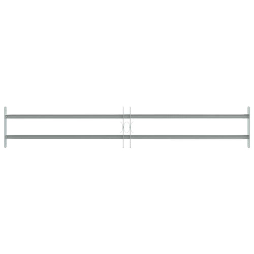 Reja de seguridad ajustable ventana con 2 barras 1000-1500 mm