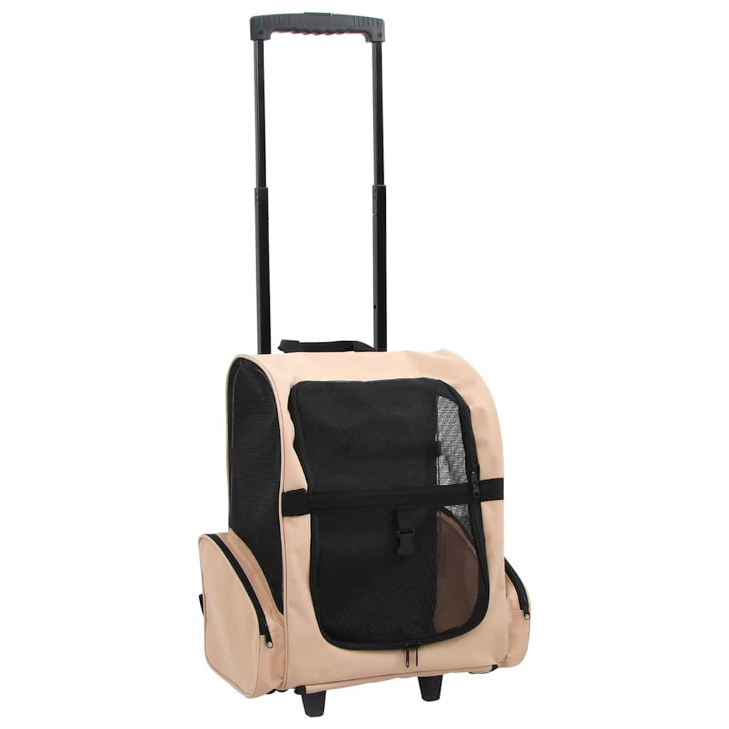 Multipurpose blue foldable pet stroller