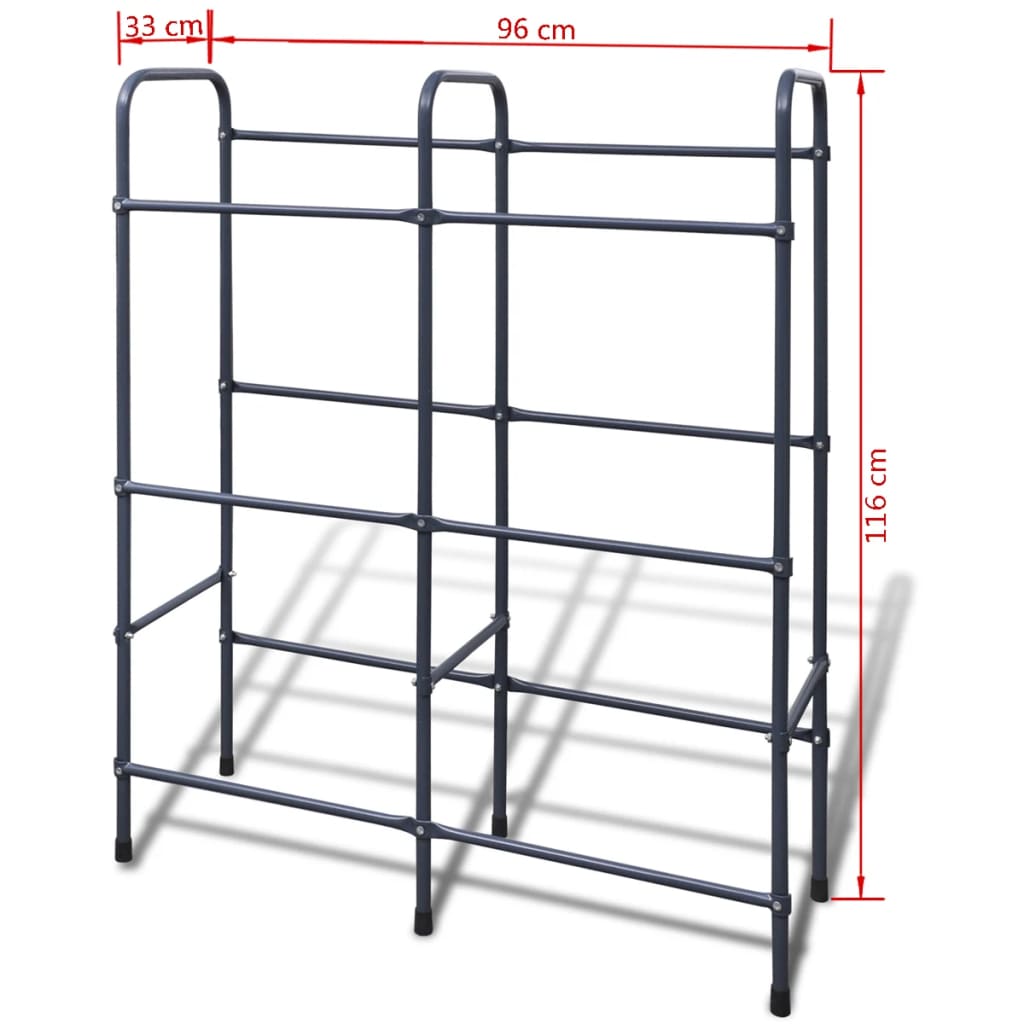 Estantería para 6 cajas acero