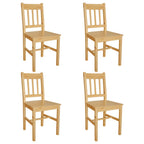 Sillas de comedor 2 uds madera maciza de teca