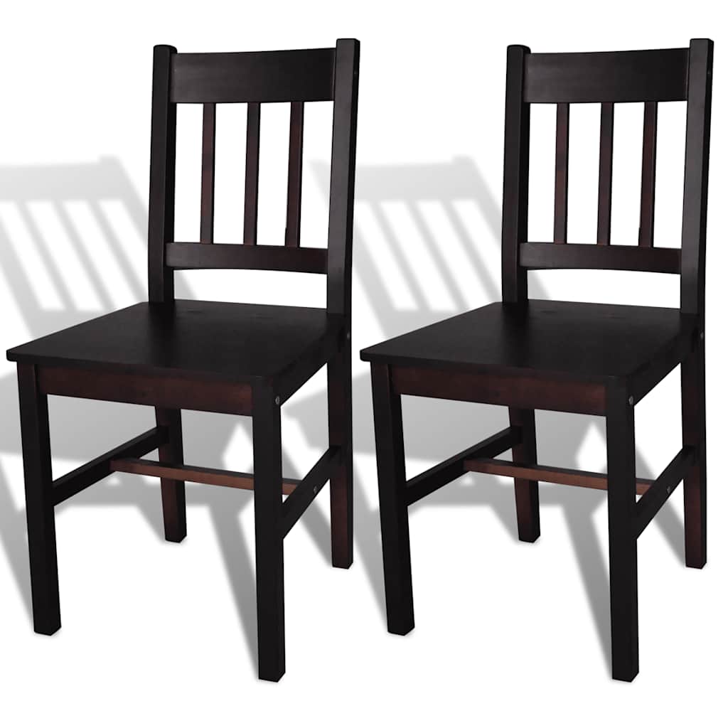 Sillas de comedor 2 uds madera maciza de teca