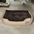 Cama para perro con cojín acolchado talla M