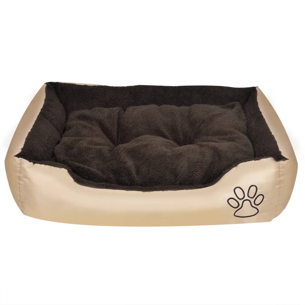Cama para perro con cojín acolchado talla M