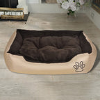 Cama para perro con cojín acolchado talla L