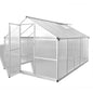Aluminum greenhouse 302x190x195 cm 11.19 m³
