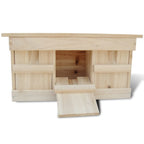 Caja nido para gorriones, 44 x 15,5 x 21,5 cm