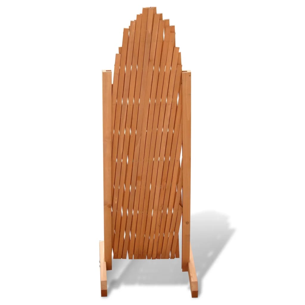 Valla enrejada de madera maciza 180x100 cm