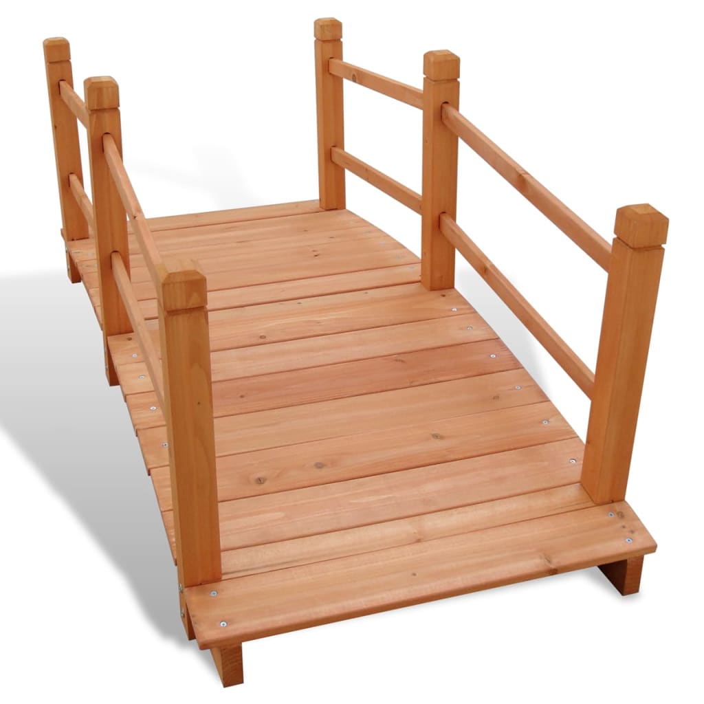 Puente para jardín 140x60x56 cm