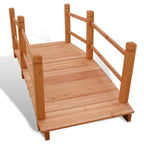 Puente para jardín 140x60x56 cm