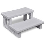 Escalones para bañera de hidromasaje blanco