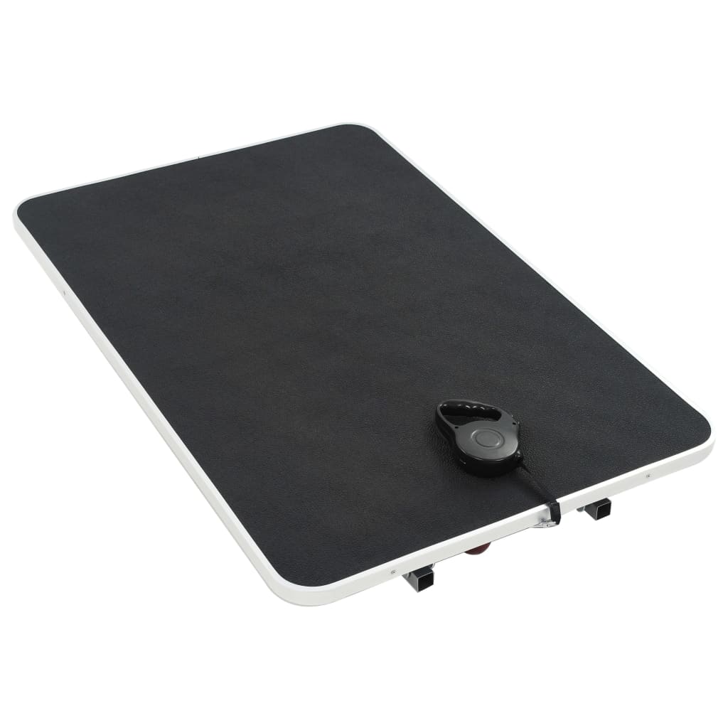 Mesa de higiene para mascotas, portátil y con ruedas