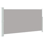 Toldo lateral de jardín o terraza 160x300 cm gris