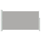 Toldo lateral de jardín o terraza 160x300 cm gris